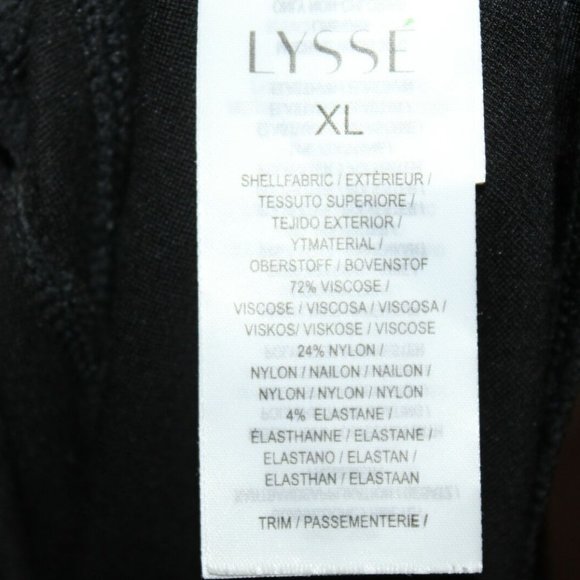 Gemma Faux Leather Panel Ankle Legging HW9302 - Picture 4 of 7